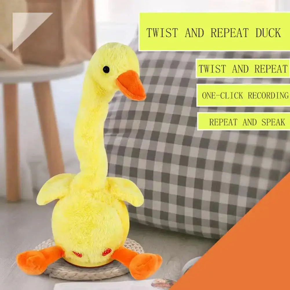 Talking Duck Plush Toy – Repeating, Dancing & Singing for Kids Talking Plush Toy Richie's