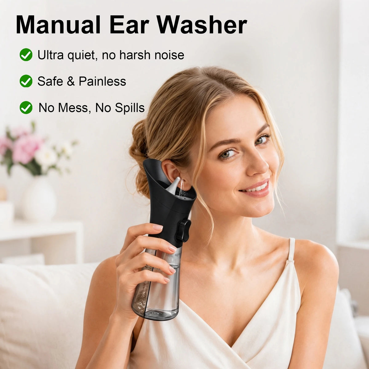 Manual Ear Irrigation Kit with Camera & Silicone Tips Ear Irrigation Kit Richie's