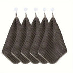 5-Piece Soft Quick-Dry Hand Towel Set – Absorbent Washcloths Hand Towel Set Richie's Coffee