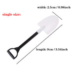 Mini Shovel Dessert Spoons Disposable Plastic 50pcs – Kids Party Disposable Dessert Spoons Richie's