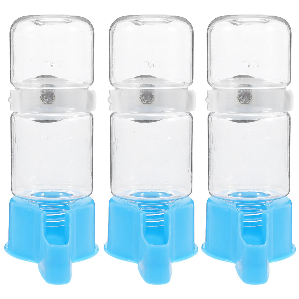 3-Pack Automatic Bird Water Dispenser 140ml Leak-Proof Parrot Cage Bird Cage Waterer Richie's