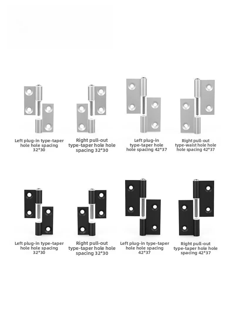 Plug-In Aluminum Alloy Cabinet Door Hinge – Quick Release Cabinet Door Hinge Richie's
