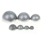 2Pcs Hollow Iron Half Ball Hemispheres Welding Decor 17–60mm Decorative Metal Dome Richie's