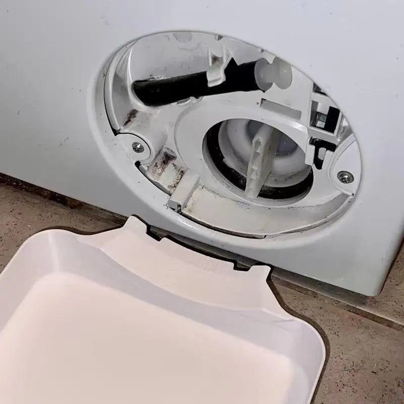 Washing Machine Drain Tray – Leakproof Filter Cleaning Tool Washer Drain Tray Richie's