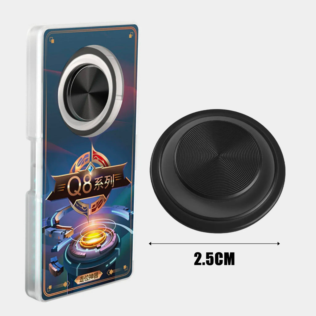 FUCHU Touch Screen Joystick Game Controller – iOS & Android Mobile Game Controller Richie's Black 1pcs