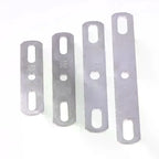 304 Stainless Steel Double Hole Flat Gasket Straight Plate Metal Flat Gasket Richie's