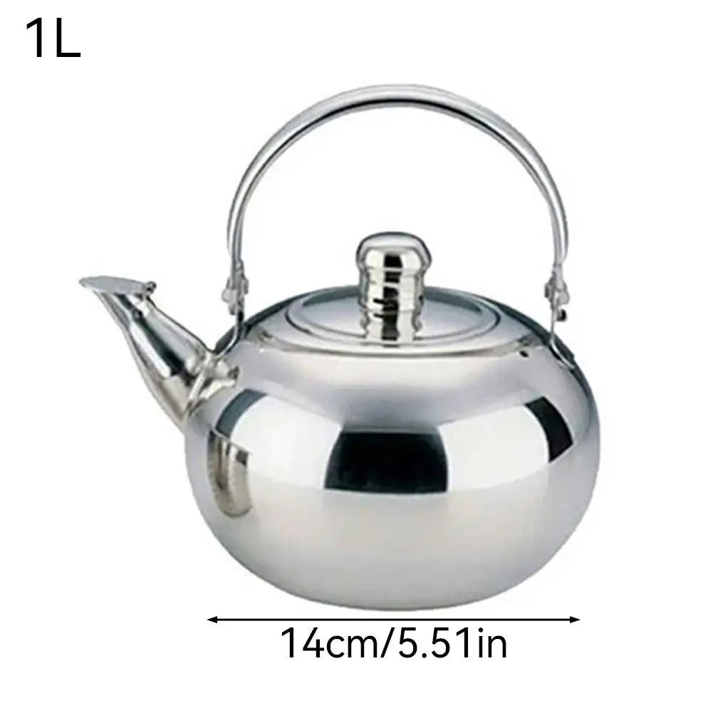 Stainless Steel Teapot with Infuser – Stovetop Kettle 1L–2L Stovetop Tea Kettle Richie's C