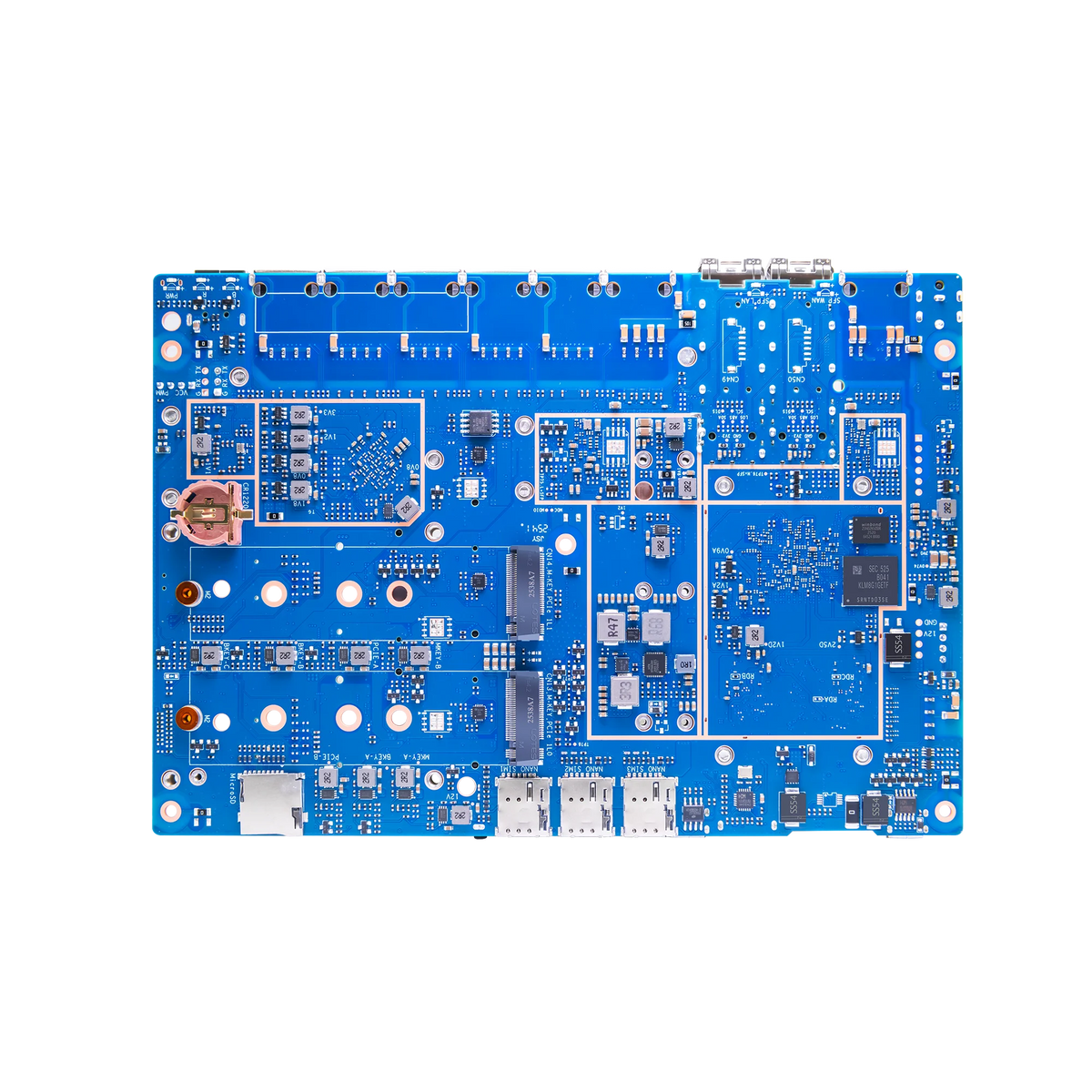 Banana Pi BPI-R4 PRO Router Board Set MT7988A Wi-Fi 7 8GB Router Board Kit Richie's