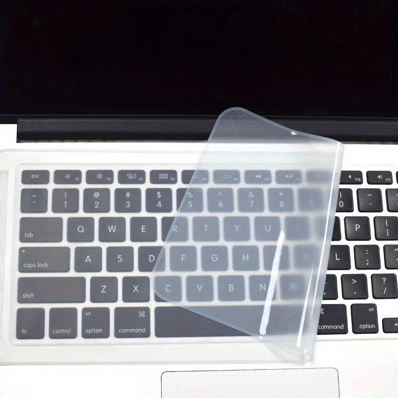Universal Silicone Laptop Keyboard Cover Protector 12–17 Inch Keyboard Protector Cover Richie's Clear-12-14inch