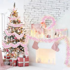 2M Pink Tinsel Garland – Sparkling Christmas & Party Decor Christmas Garland Richie's