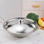 Stainless Steel Pot Lid 10–32cm Universal Pan Cover Cookware Pot Lid Richie's