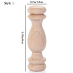 Vintage Wood Carved Furniture Leg – European Style Cabinet Foot Furniture Leg Richie's 1