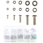 320Pcs M2–M5 Screws Bolts Nuts Washers Hardware Assortment Kit Hardware Fastener Kit Richie's