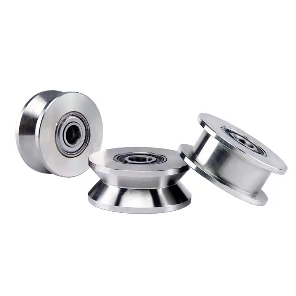 Stainless Steel U-Groove Ball Bearing Pulley Wheel – 600 lb Ball Bearing Pulley Richie's