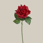 Multicolor Artificial Rose Single Stem – Real Touch Faux Flower Artificial Flower Richie's
