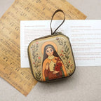 Portable Rosary Storage Bag – Zippered Christian Jewelry Pouch Jewelry Storage Pouch Richie's