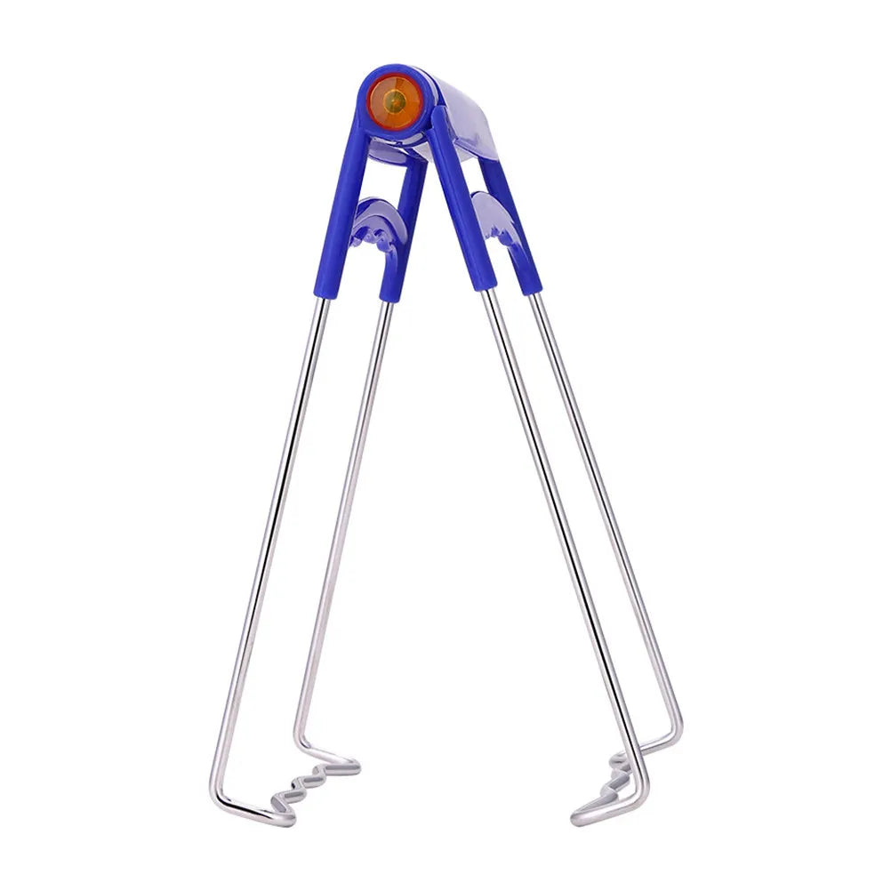 2-Pack Stainless Steel Plate Tongs Non-Slip Bowl Clip for Hot Dishes Kitchen Plate Tongs Richie's
