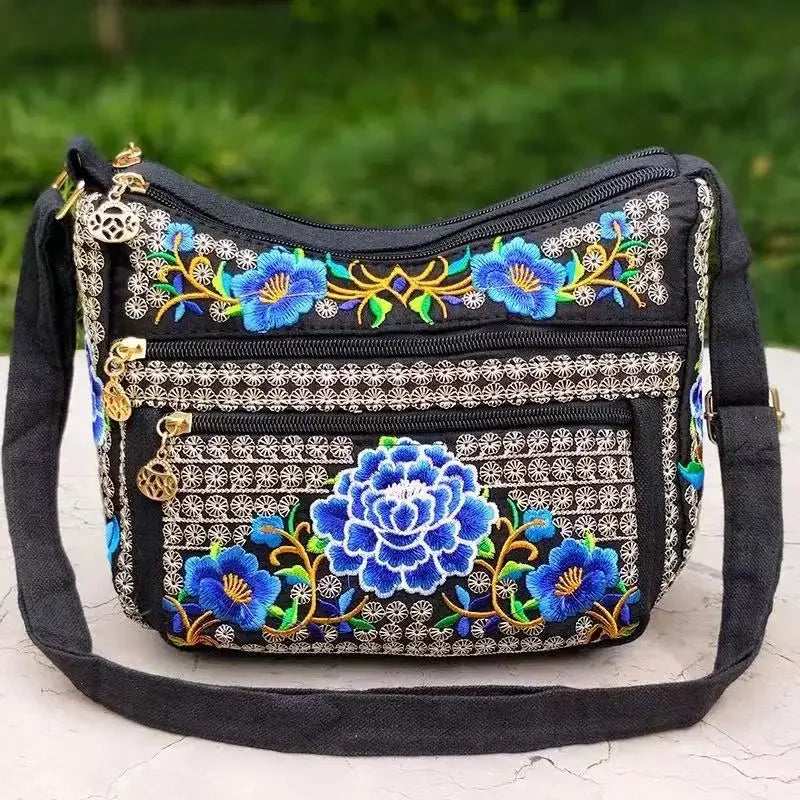 Yunnan Ethnic Embroidered Crossbody Shoulder Bag for Women Embroidered Crossbody Bag Richie's style16