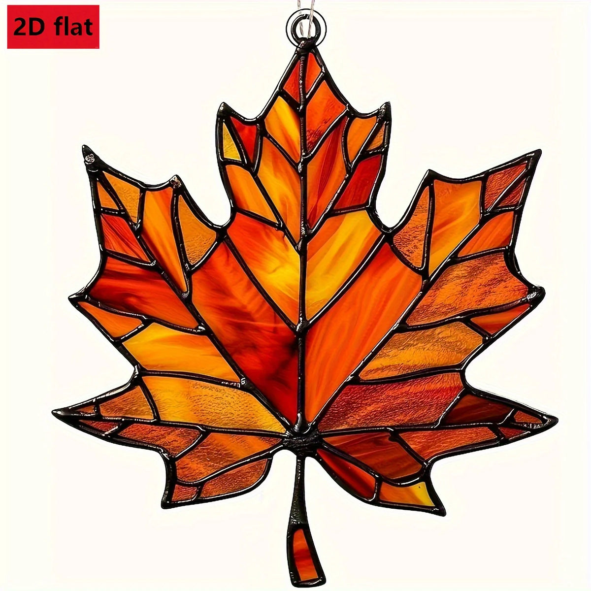 2pcs Acrylic Maple Leaf Light Catcher – Fall & Thanksgiving Decor Seasonal Window Ornament Richie's