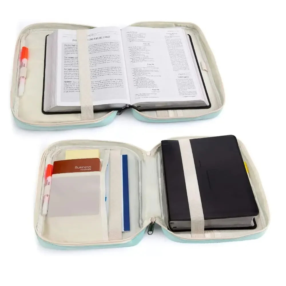 Large Waterproof Bible Cover Bag – Book & Travel Organizer Bible Cover Bag Richie's