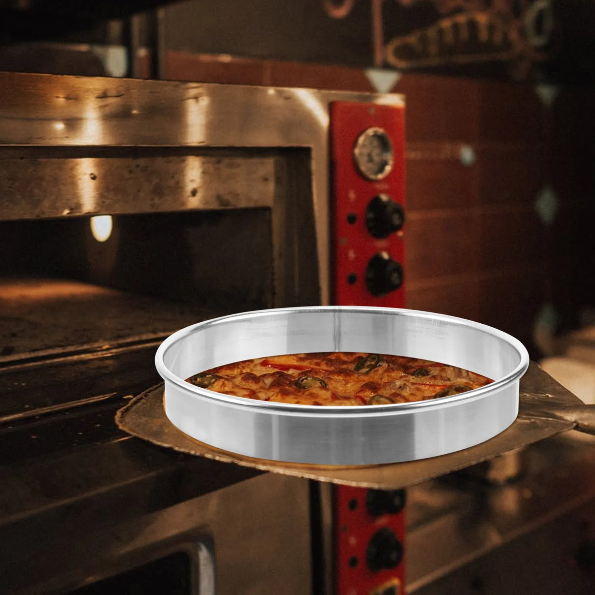 Stainless Steel Pizza Stuffing Ring – Deep Pan Baking Tool Pizza Baking Ring Richie's