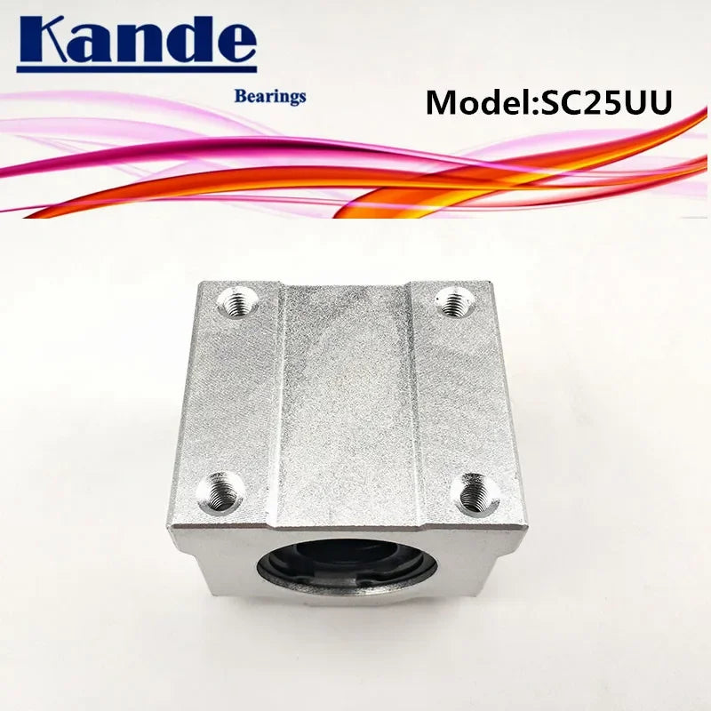 SBR25UU 4pcs Open Bearing Block 25mm CNC Linear Guide | Kande Linear Bearing Block Richie's