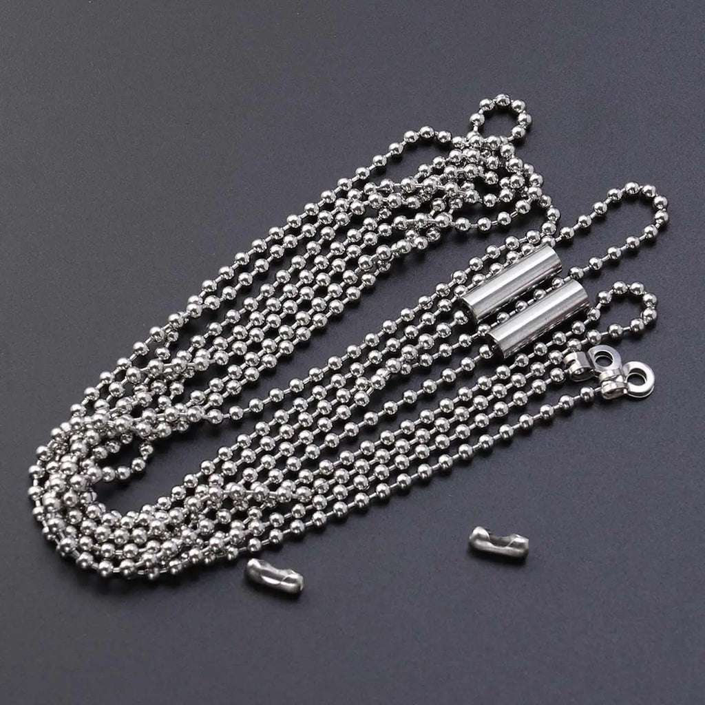 2Pcs Retro Pull Chain Switch for Ceiling Fan & Lamp – Silver Ceiling Fan Pull Chain Richie's