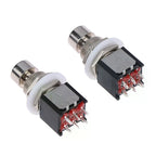 DPDT Latching Foot Switch Guitar Effects Pedal Stomp Box 6-Pin Guitar Pedal Switch Richie's