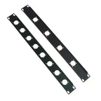 1U Rack Patch Panel 4–16 Way XLR Connector Flight Case Mount Audio Rack Panel Richie's