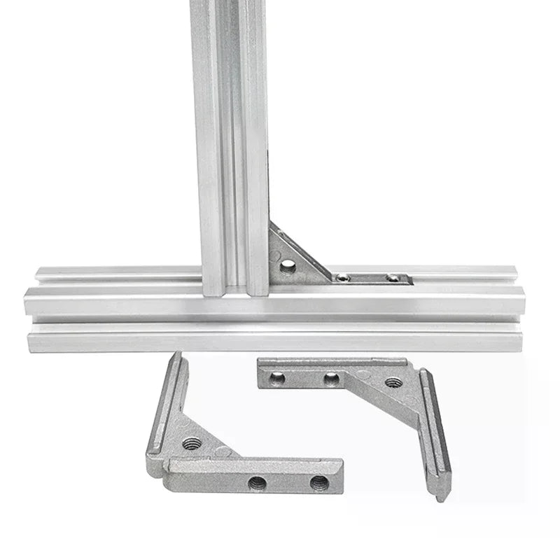 Aluminum Angle Slot Connector 2020 3030 4040 Profile (2/4 Pcs) Aluminum Profile Bracket Richie's